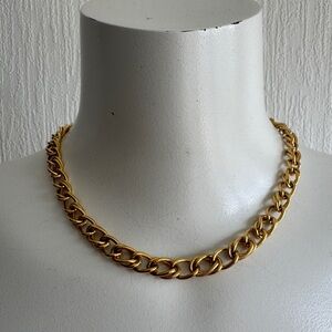 Vintage Monet Chain Link Necklace
